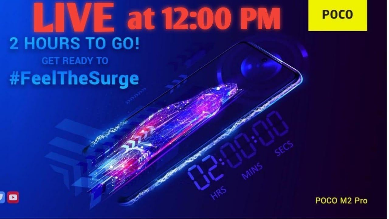 POCO M2 Pro | Launch Event | LIVE