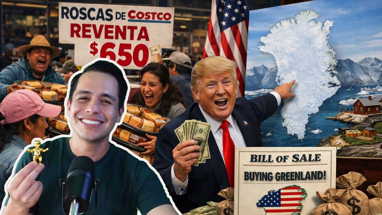 ¡PASADO DE ROSCA! Mexicanos locos por reventas de COSTCO, TRUMP quiere comprar GROENLANDIA
