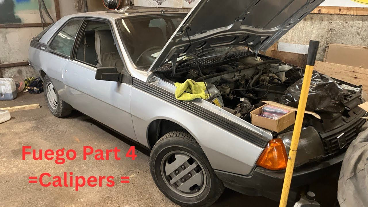 Renault Fuego, часть 4 — тормоза и прочее.