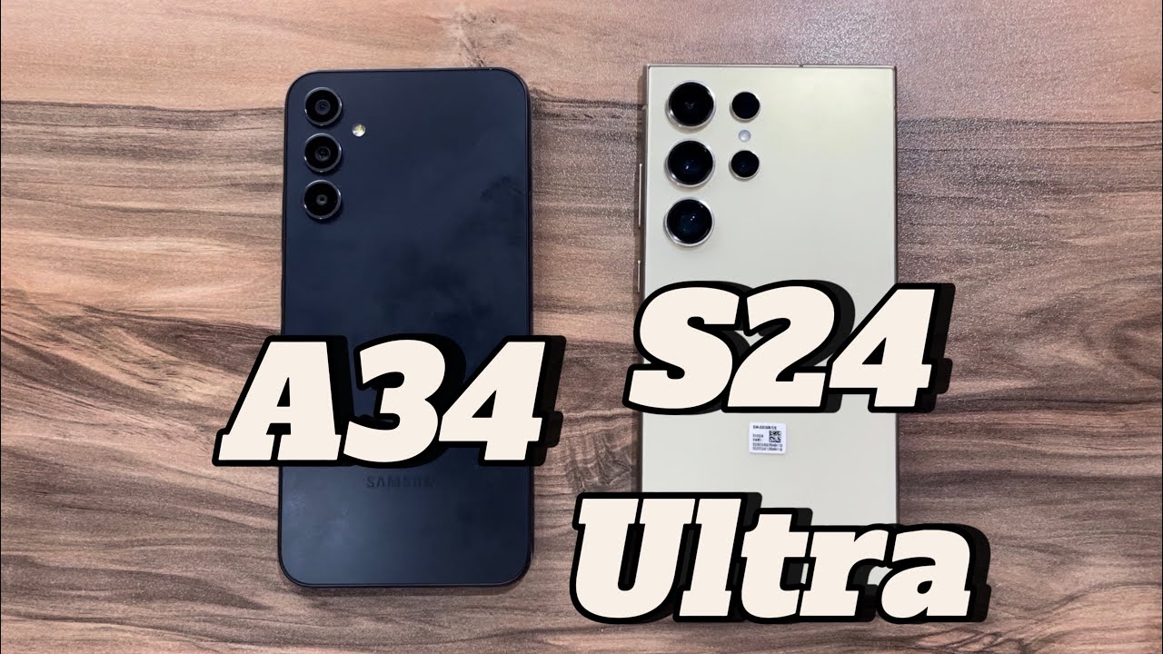 Samsung Galaxy S24 Ultra vs Samsung Galaxy A34