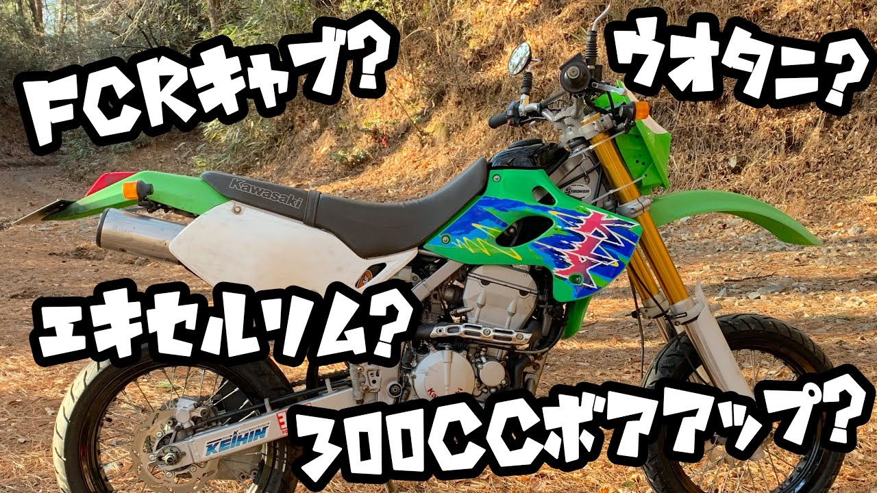 【乗り物紹介】ヤフオクでカスタムされてるバイクを買った KLX250 Dトラッカー
