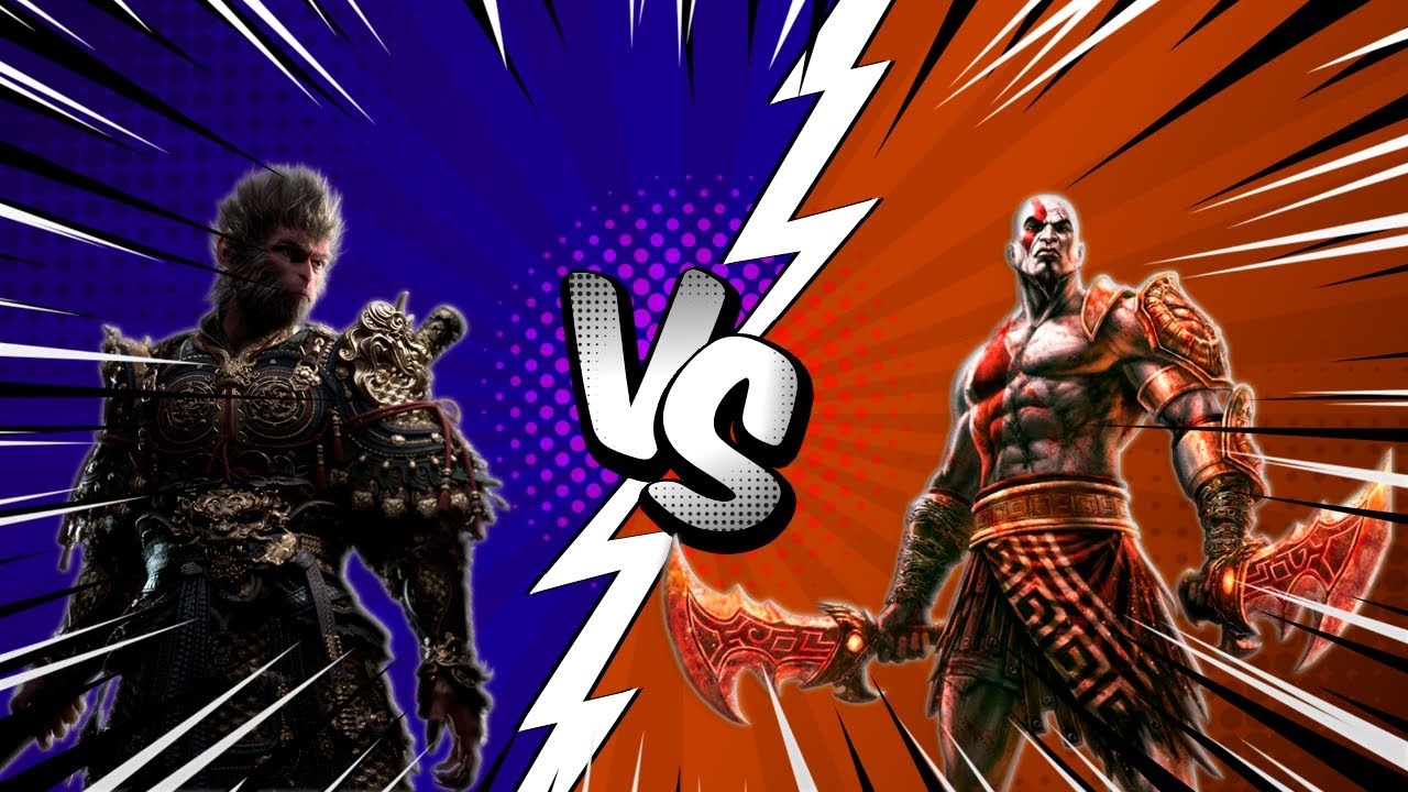 Kratos VS Sun Wukong Sprite Animation