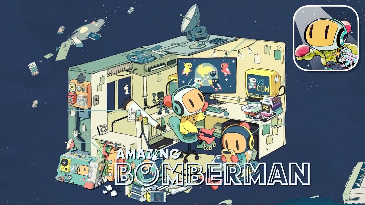 Amazing Bomberman - iOS (Apple Arcade) Gameplay