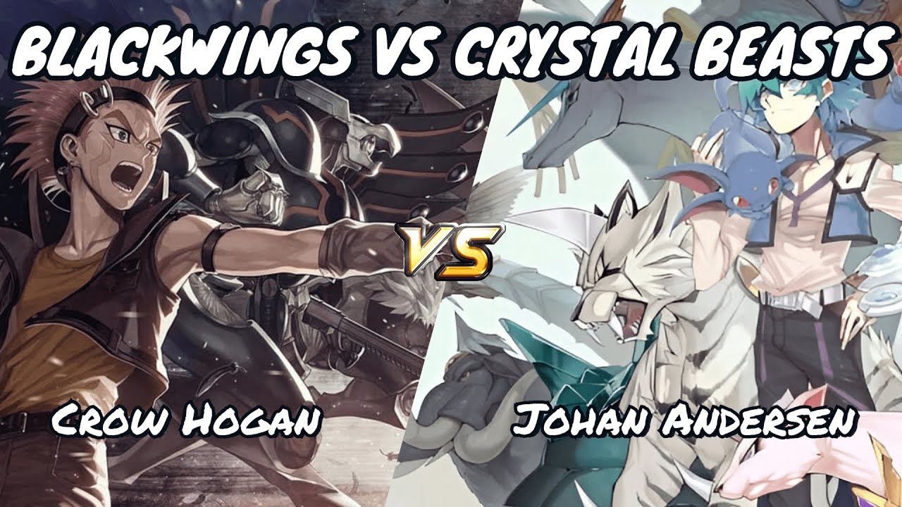 Johan vs Crow | Crystal Beasts Take On Blackwings! | Yu-Gi-Oh! Duel Links | Triple Knockout Cup