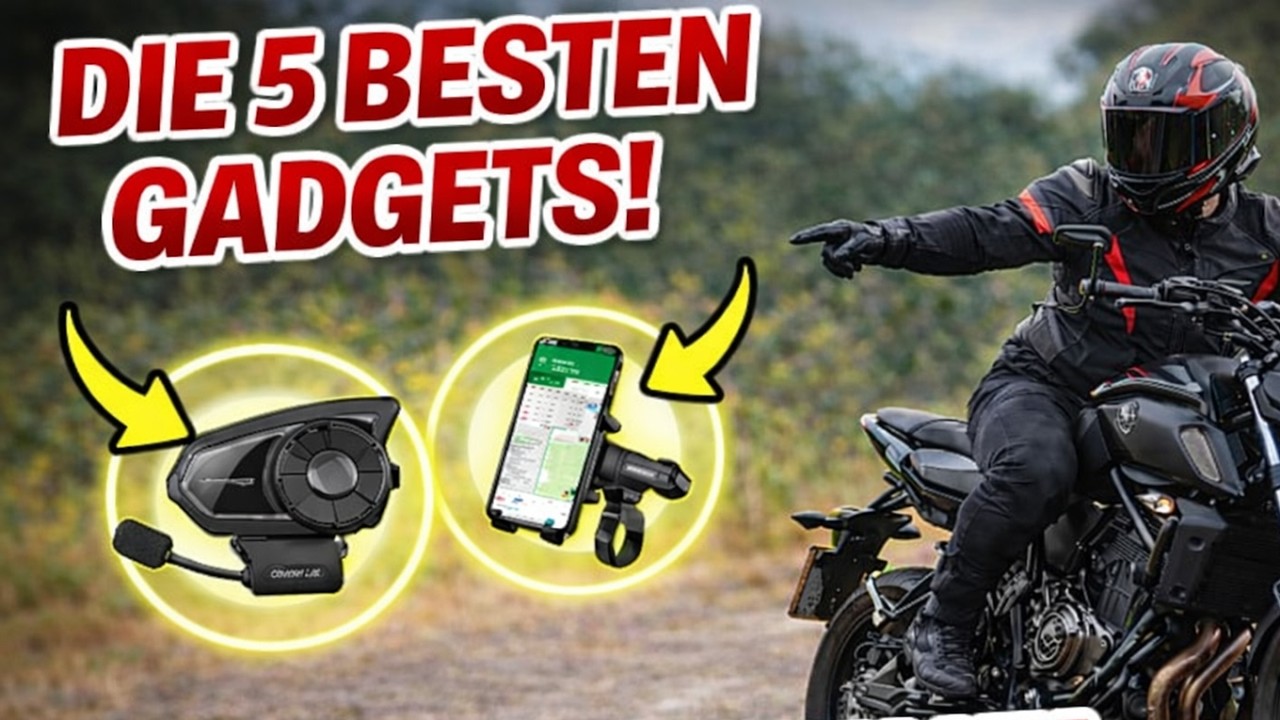 Ohne diese 5 motorrad Gadgets fahre ich KEIN Motorrad mehr