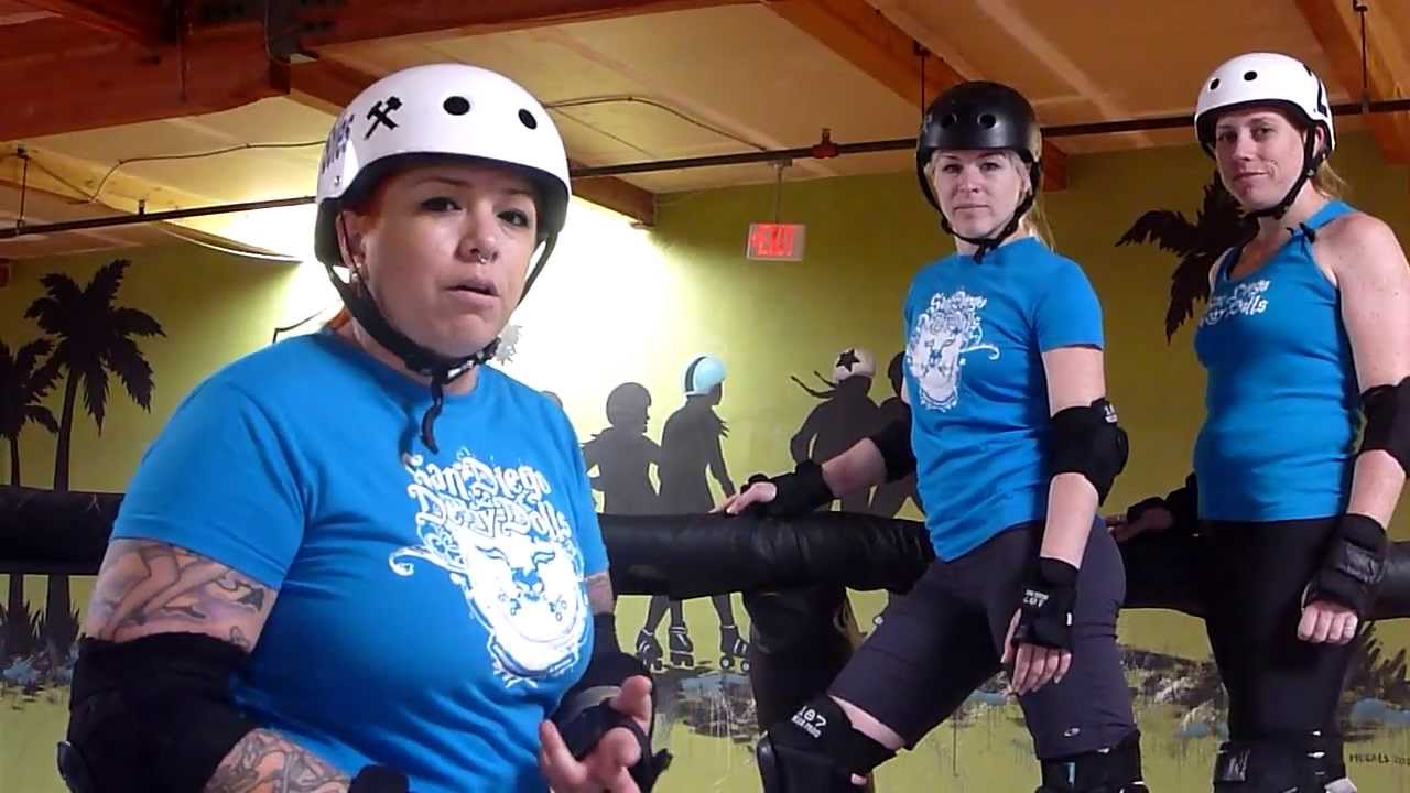 Roller Derby Technique: Partner Blocking with San Diego Derby Dolls