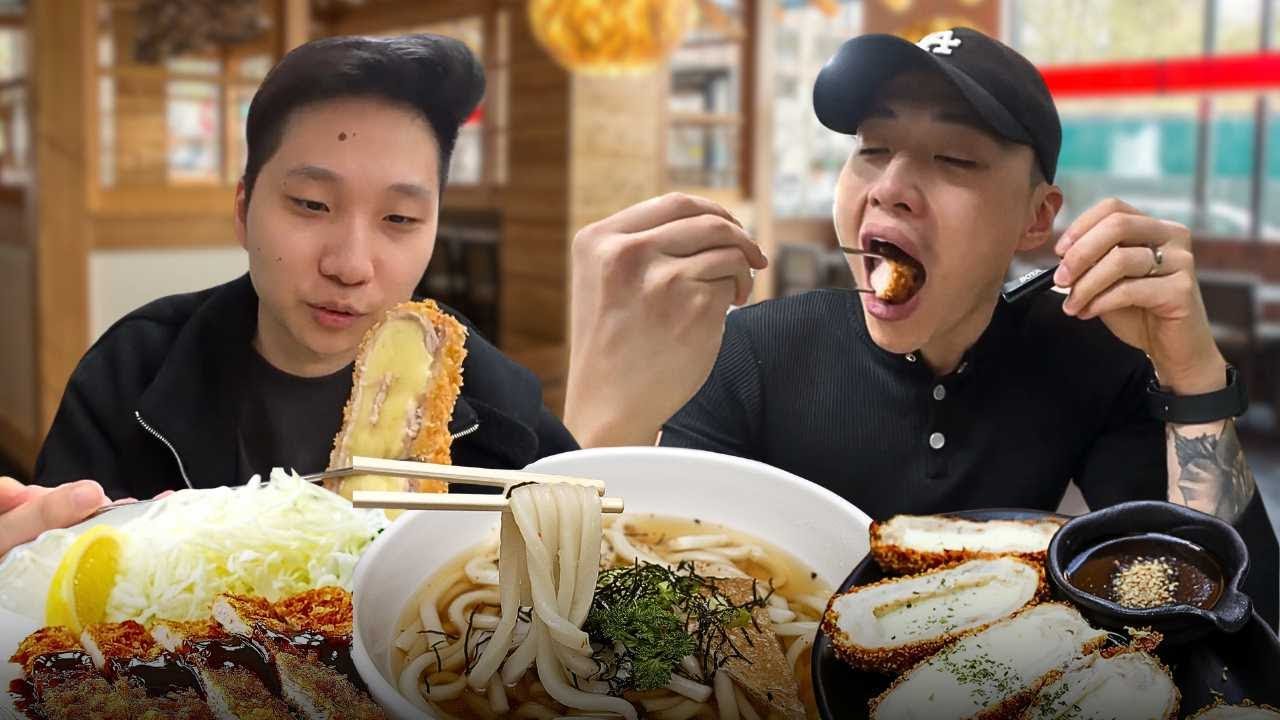 ДОНКАСЫ или ДОНКАТЦУ? ПРОБУЕМ КОРЕЙСКУЮ ВЕРСИЮ | 돈까스