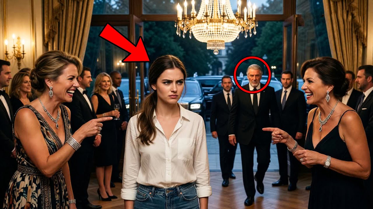 They Laughed at Her “Poor Family” — Until the Billionaire Father Arrived in a Motorcade