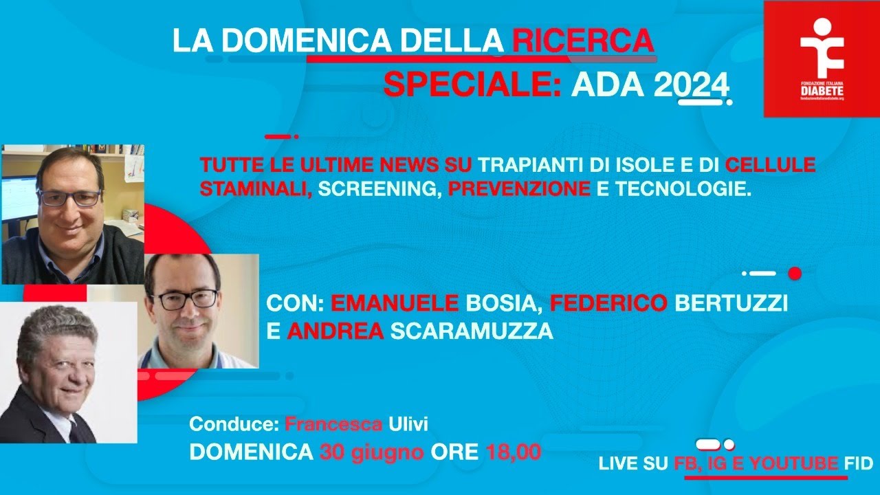 LA DOMENICA DELLA RICERCA: SPECIALE ADA 2024