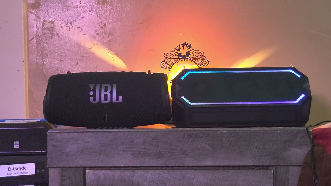 Jbl Extreme 3 против Altec Lansing Hydrashock