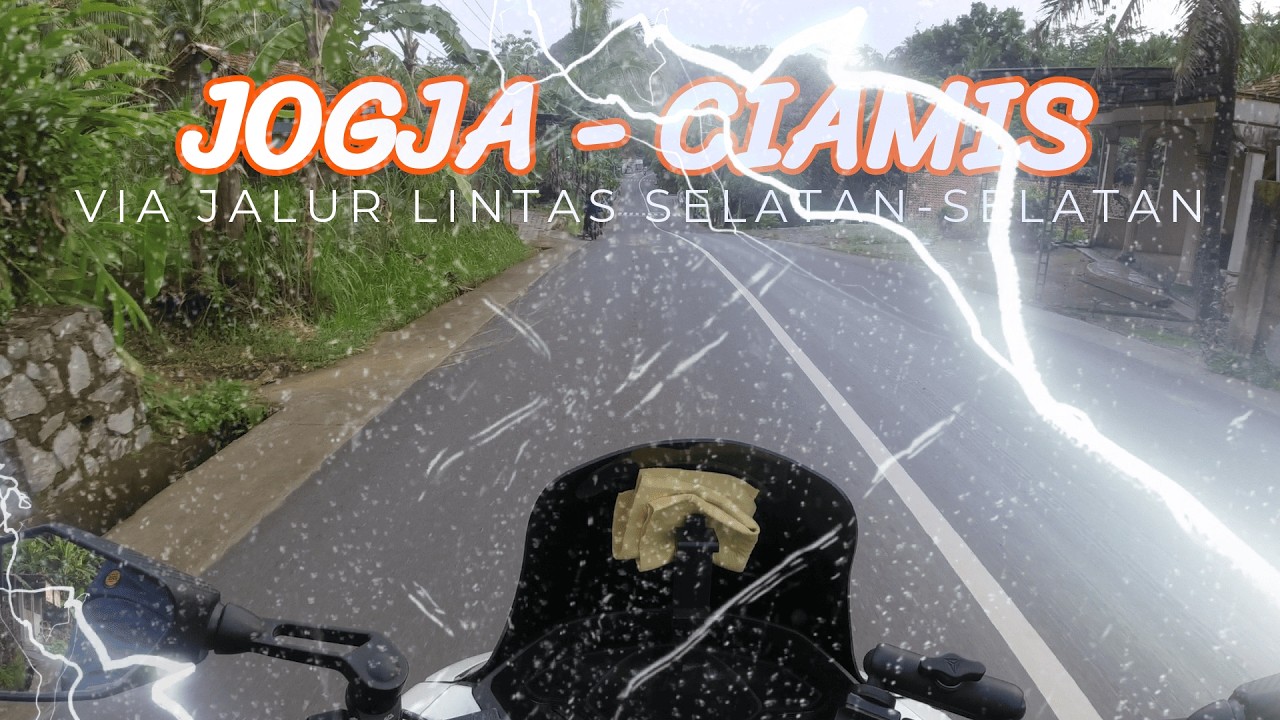 MASUK JAWA BARAT DIHAJAR HUJAN HABIS-HABISAN | Touring JOGJA-CIAMIS | MzDien