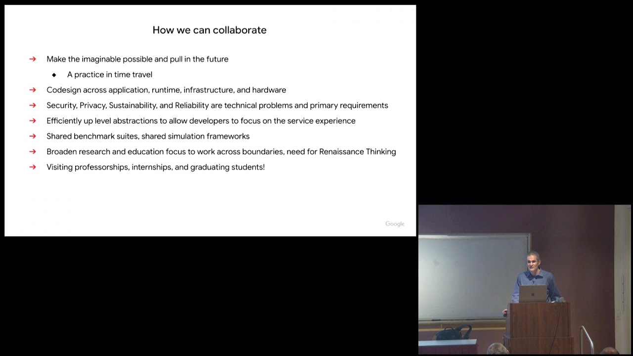 Amin Vahdat - Reinventing Computing: How necessity will transform next-generation infrastructure