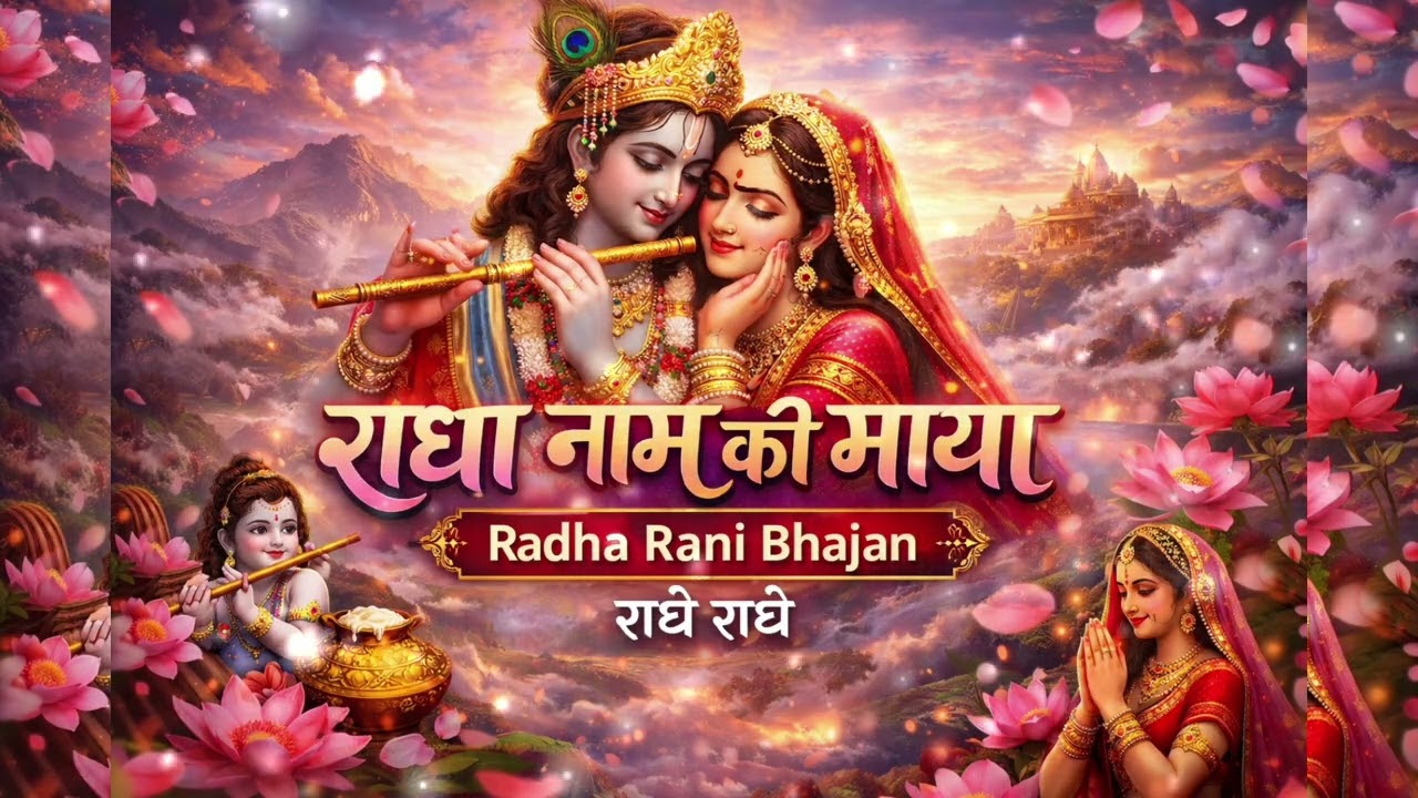 राधा नाम की माया | Radha Rani Bhajan | राधे राधे #radhekrishna #radharani #viralsong #bhajan #trandi