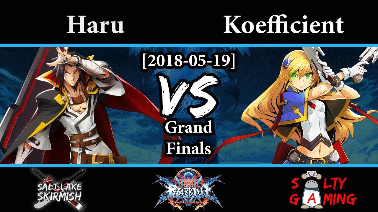[2018-05-19] BBCF - Haru (Kagura) vs Koefficient (Noel) GF