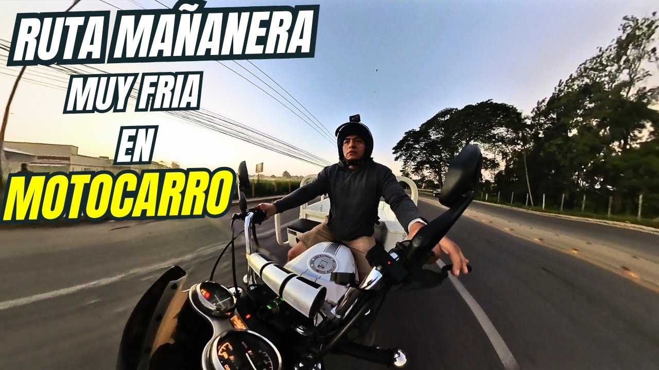 RUTA FRIA EN MOTOCARRO 
