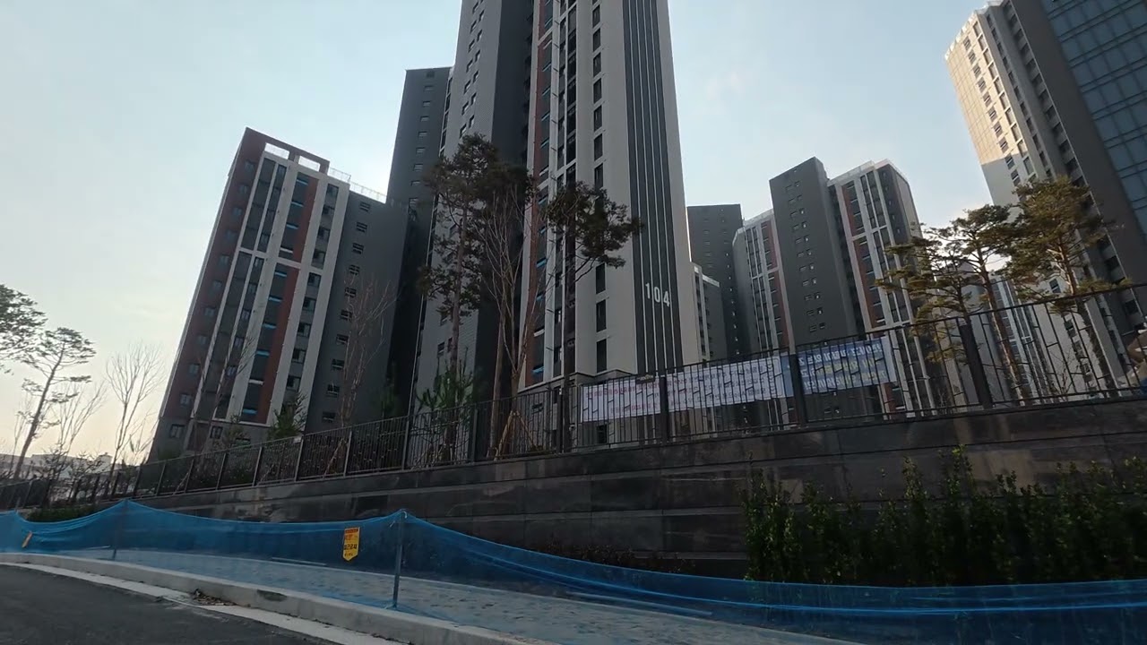 2025년11월20일 원주 두산위브더제니스 공사현장