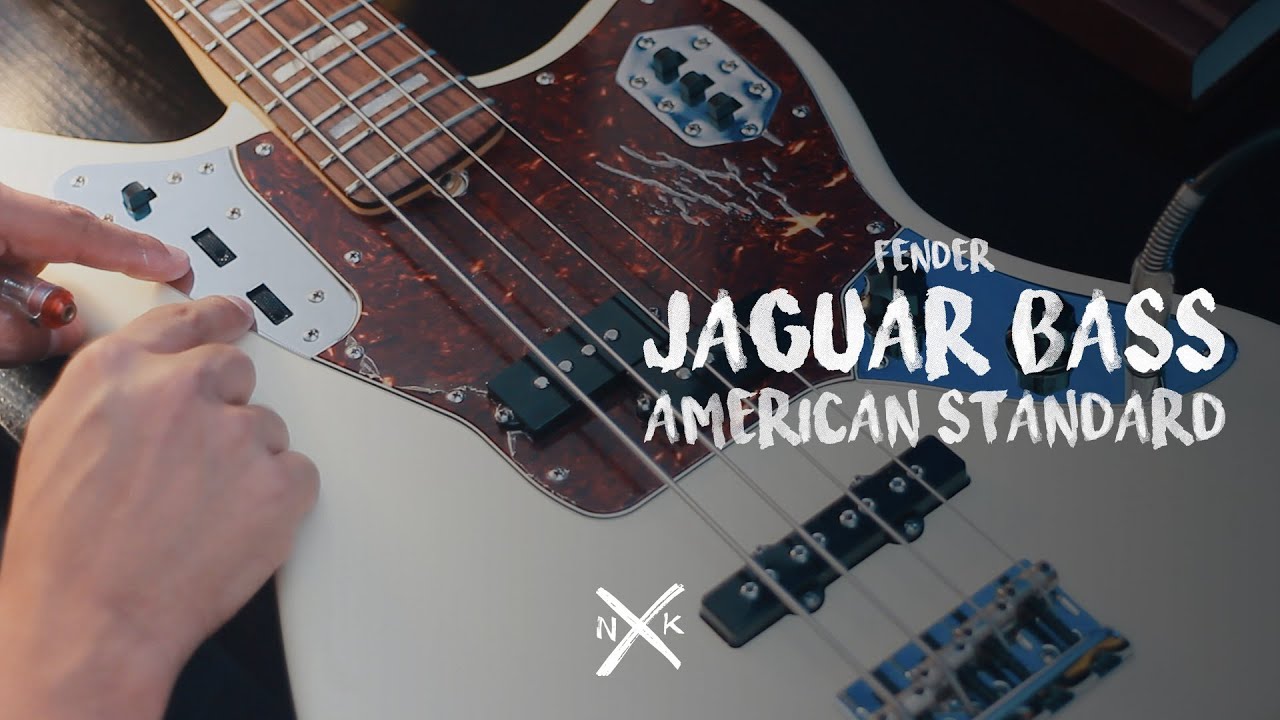 🇨🇱 Fender Jaguar Bass American Standard - Nachoko