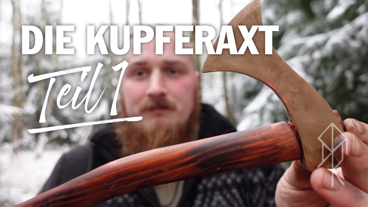 Die Kupferaxt 1/3 - Das Wachsmodell | Ötzis Kupferbeil | Bushcraft | Survival | Urviech