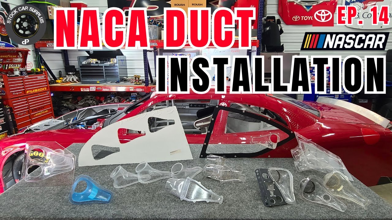 Track Day Toyota Supra Build: NACA Duct Installation