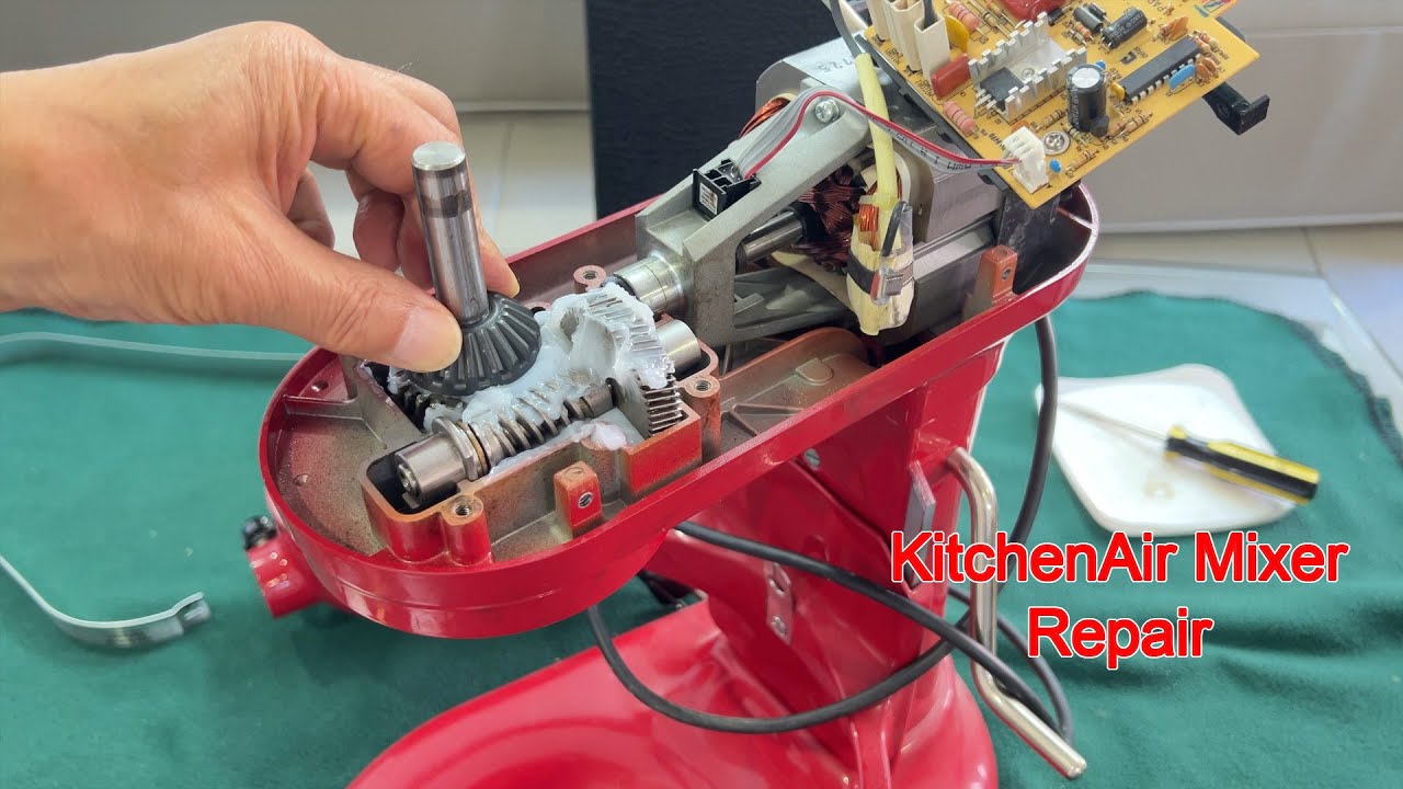 Fixing My KitchenAid Mixer &ndash; Replacing Broken Bevel Gears!