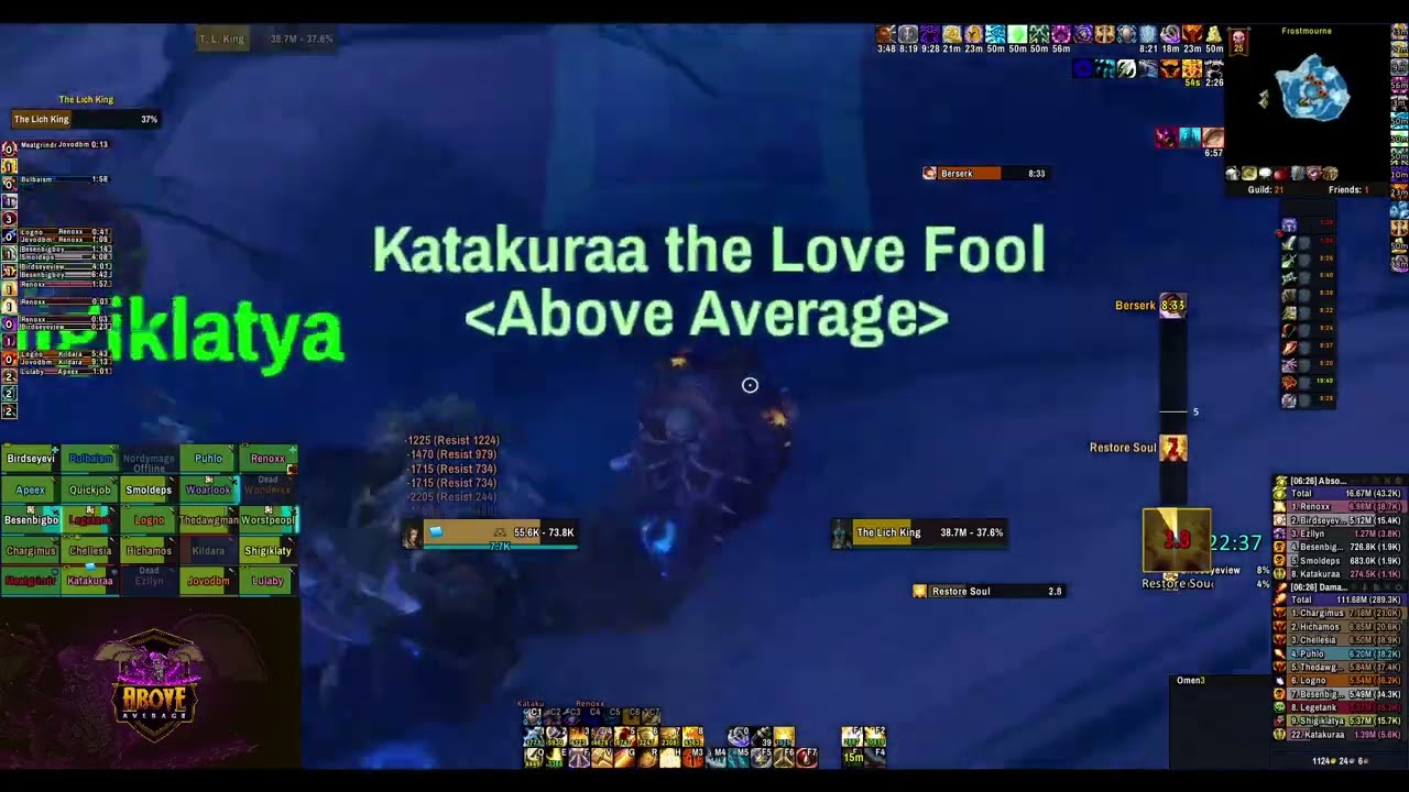 ICC 25 LoD 2 Healer Above Average [Warmane]
