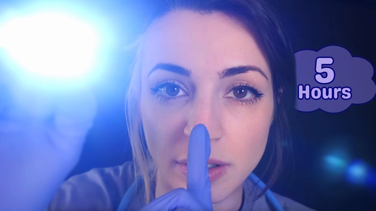 5 Hours of Cranial Nerve Exams & Other Tests on You | Soft Spoken ASMR