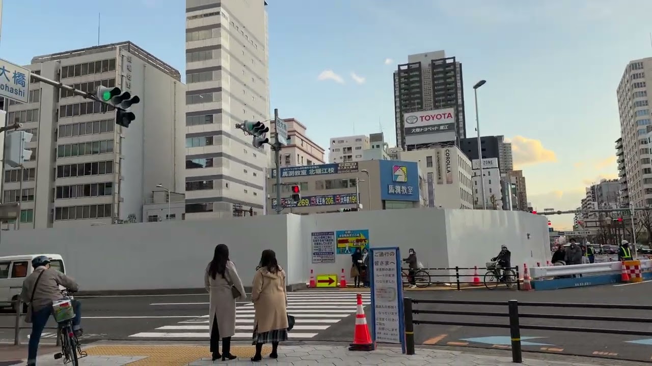 大阪 四ツ橋 ホテル周辺を散歩
