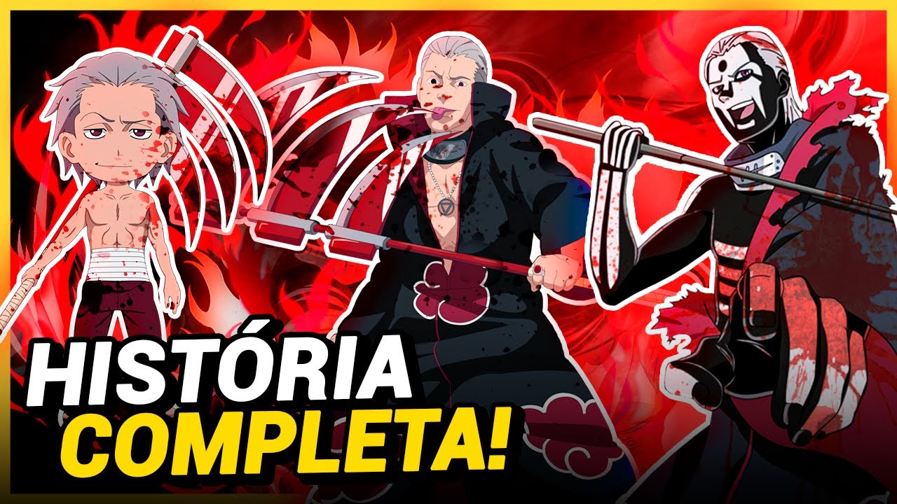 A HISTÓRIA COMPLETA DO HIDAN | O IMORTAL DA AKATSUKI EM NARUTO