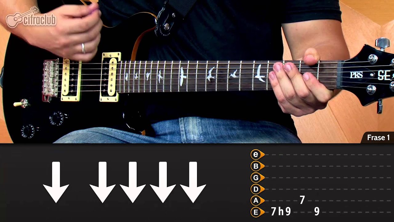 (I Can't Get No) Satisfaction - The Rolling Stones (aula de guitarra)