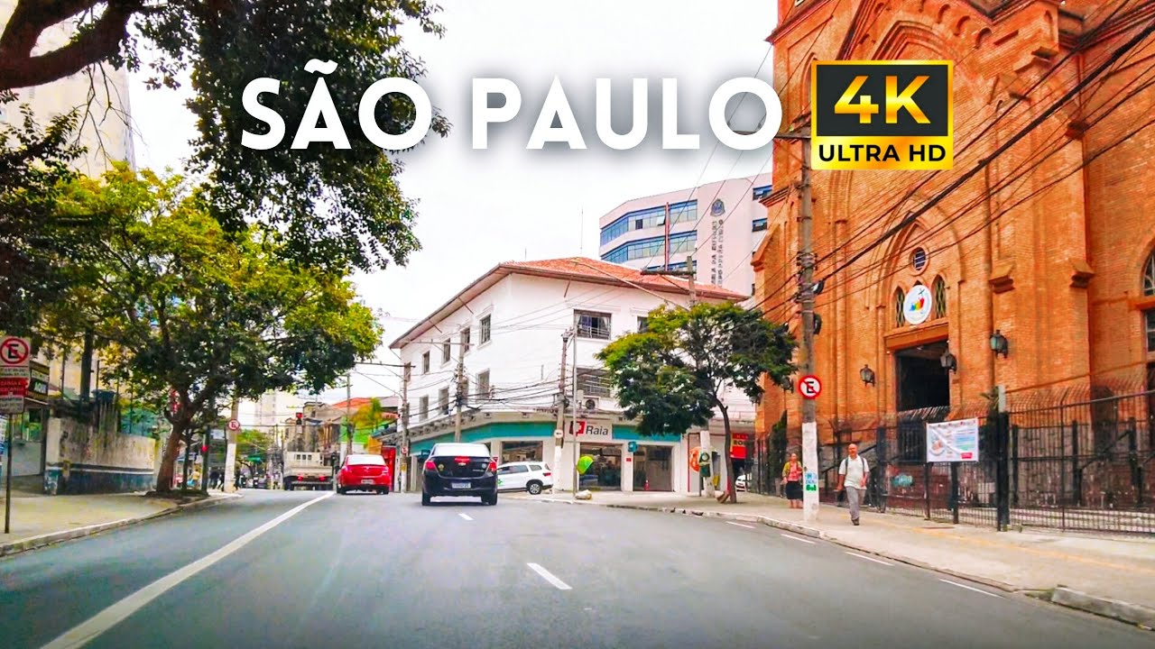 🇧🇷 Freguesia do Ó até Alto da Lapa, São Paulo 4K