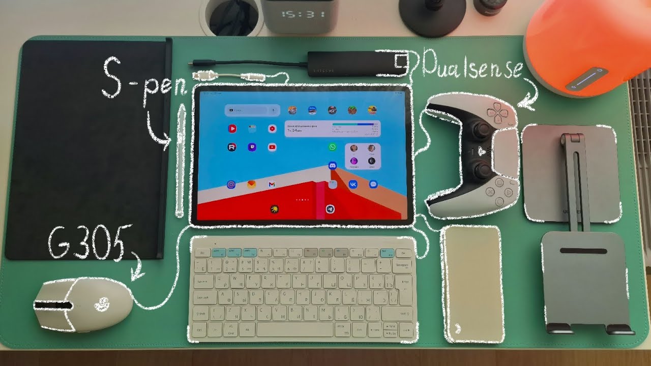ЛУЧШИЕ АКСЕССУАРЫ ДЛЯ ПЛАНШЕТА || ДЛЯ TAB S9 FE+