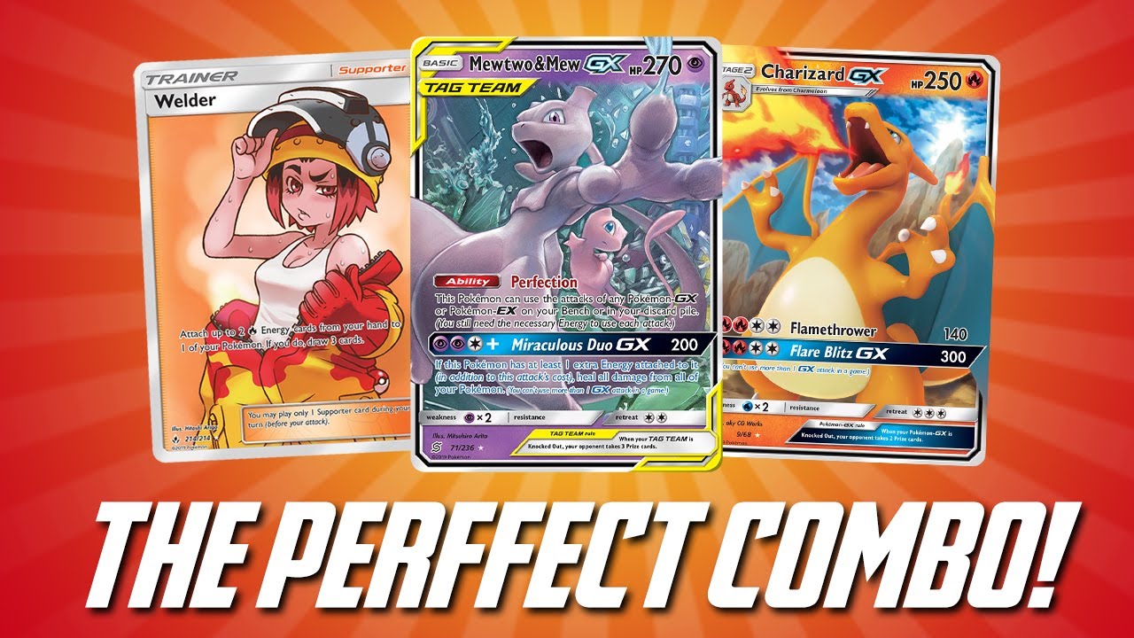 This Welder Mewtwo & Mew GX Deck is HOT!