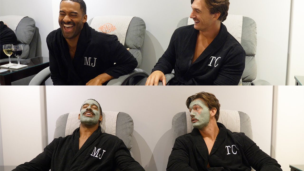 SPA DAY with Bachelor MATT JAMES | Tyler Cameron