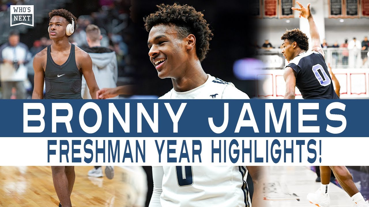 Sierra Canyon Bronny James Freshman Year HIGHLIGHTS!
