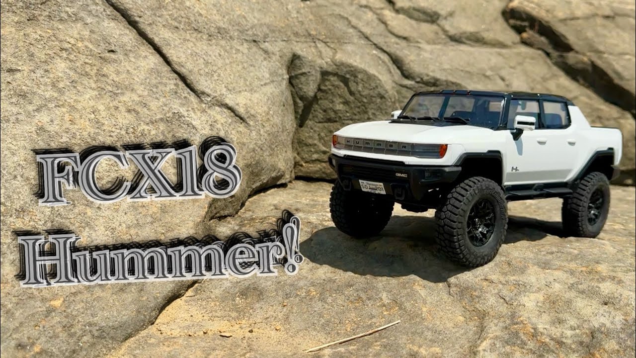 FMS FCX18 Hummer EV! $179 BEAUTY!  #rccrawler #fmsmodel