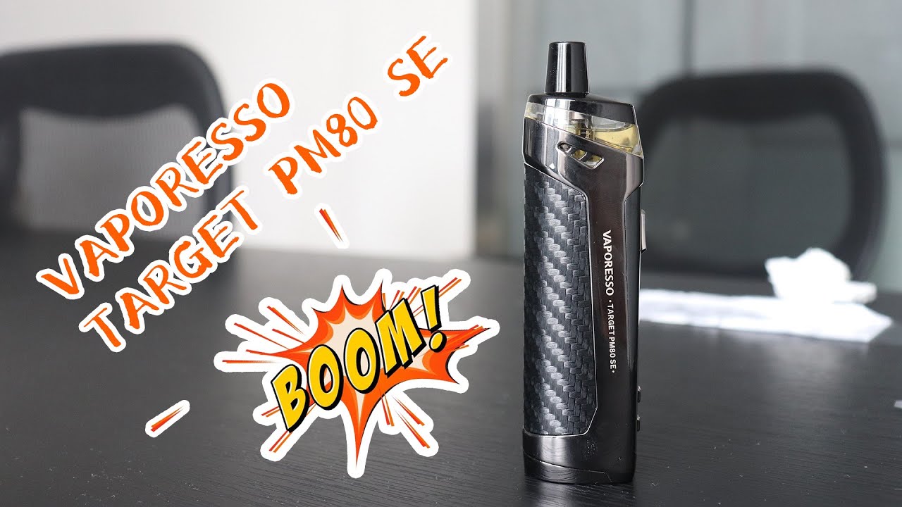 Vaporesso Target PM80 SE Sub Ohm Pod Mod Kit Quick Look at Healthcabin