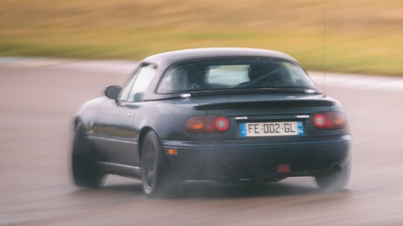 MX5 + TURBO session drift au circuit de Chambley