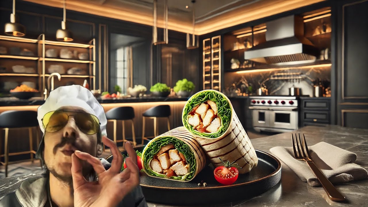 Hähnchen Wrap vom Experten! FuchsFin kocht