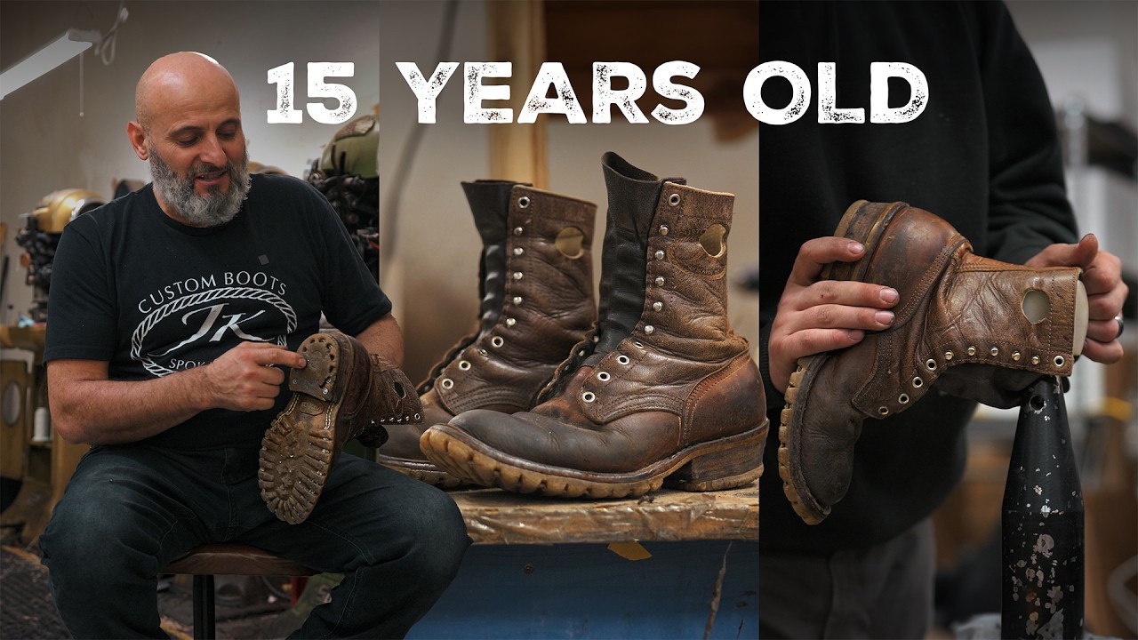 Old Boots, NEW SOLES - Bringing John's Boots Back to Life!