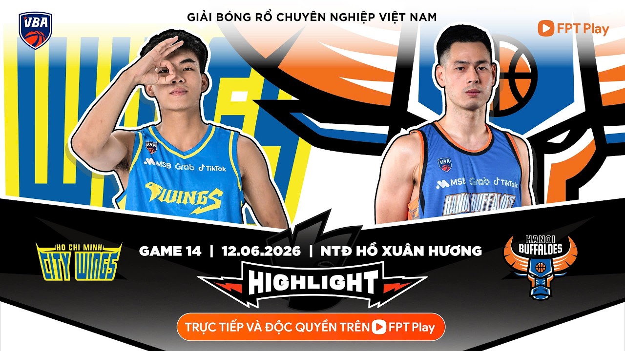 Full Game 14 Highlight | Ho Chi Minh City Wings vs Hanoi Buffaloes | 12.06.2026