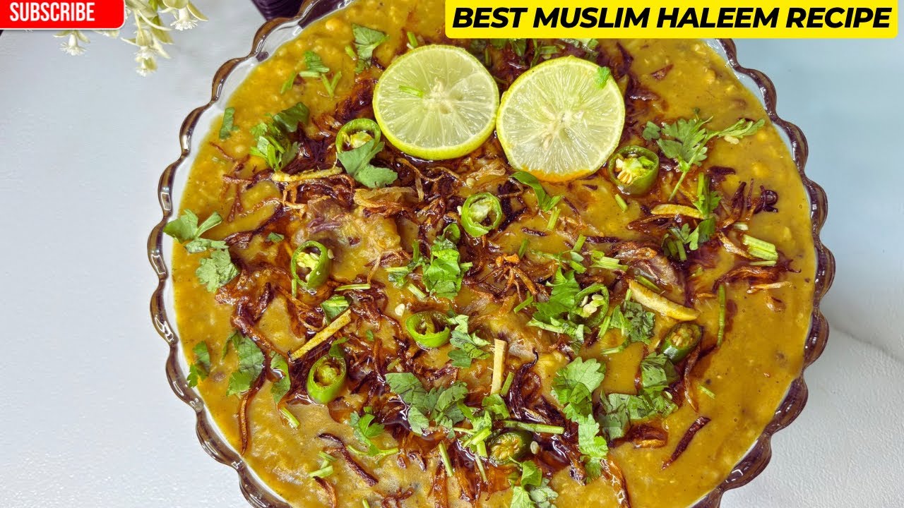 ✨Ramadan Special Best Traditional Haleem Recipe #yt #ytviral #youtube #youtubevideo #haleem #food 