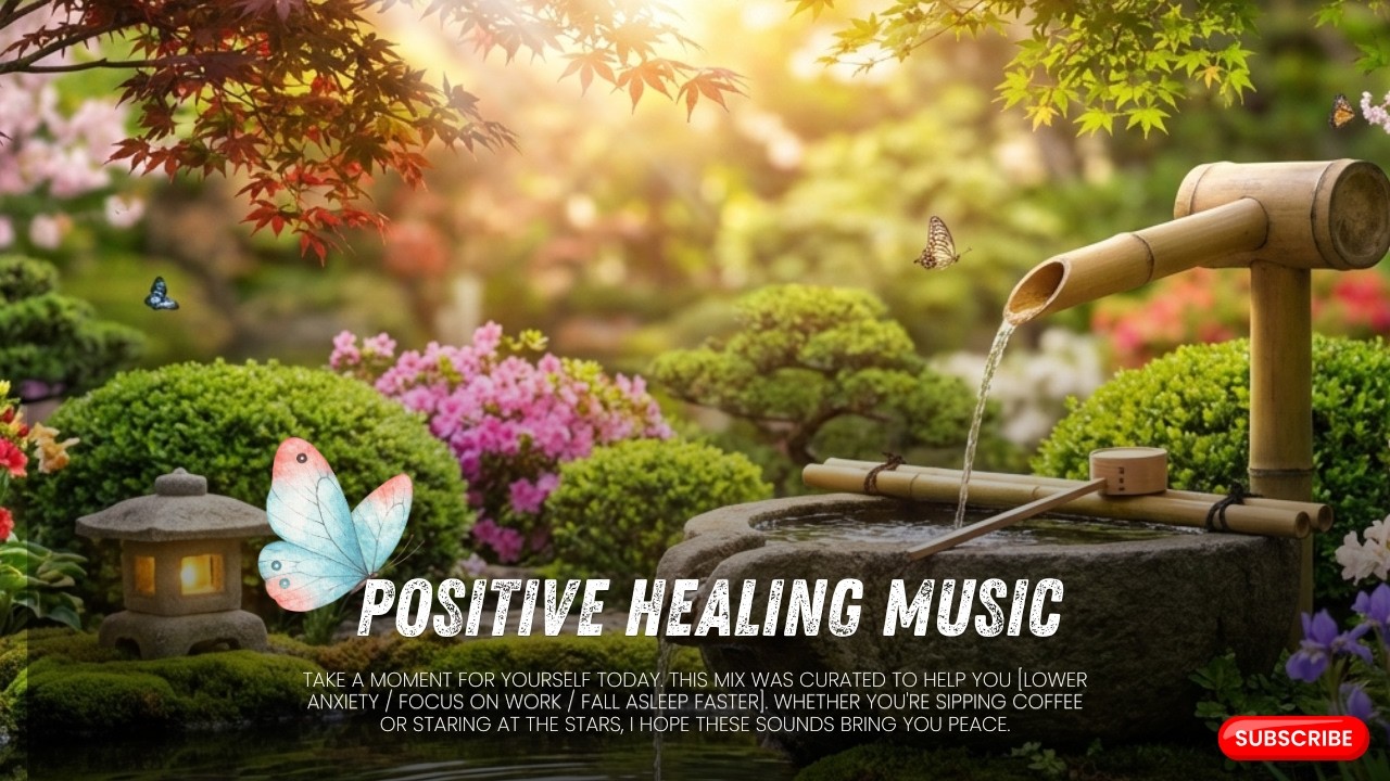Deep Healing Water 🌿 Relaxing Music for Stress, Anxiety & Depression  1 Hours of Calm | 2026