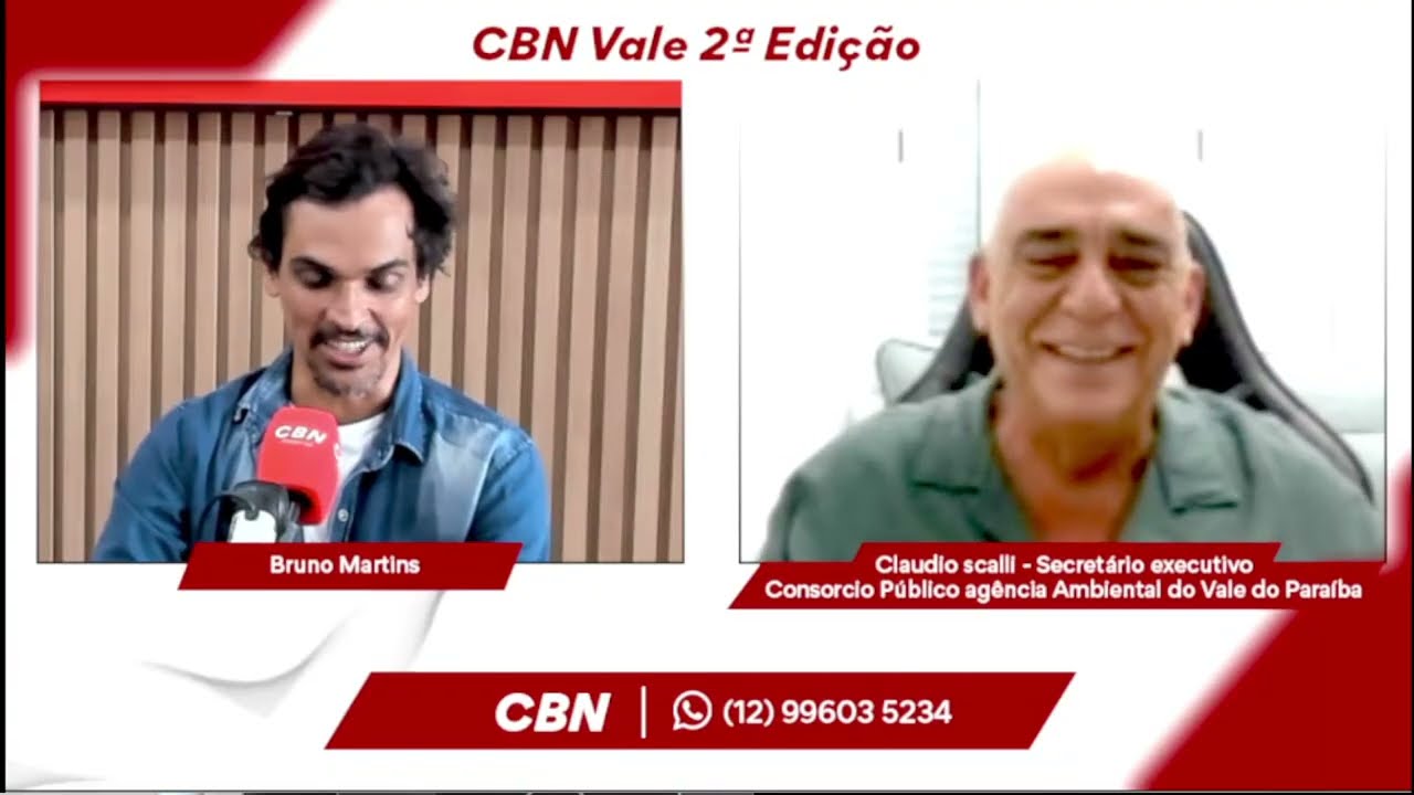 CBN 2ª Edição: Claudio Scalli, secretário executivo do Consórcio Público Agência Ambiental