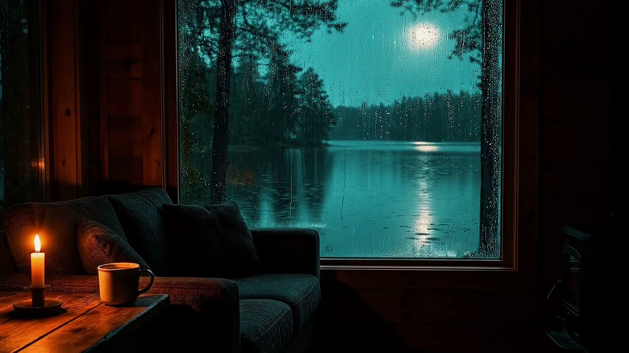 Deep Sleep in Minutes 🌧️ Heavy Rain Sounds for Sleeping