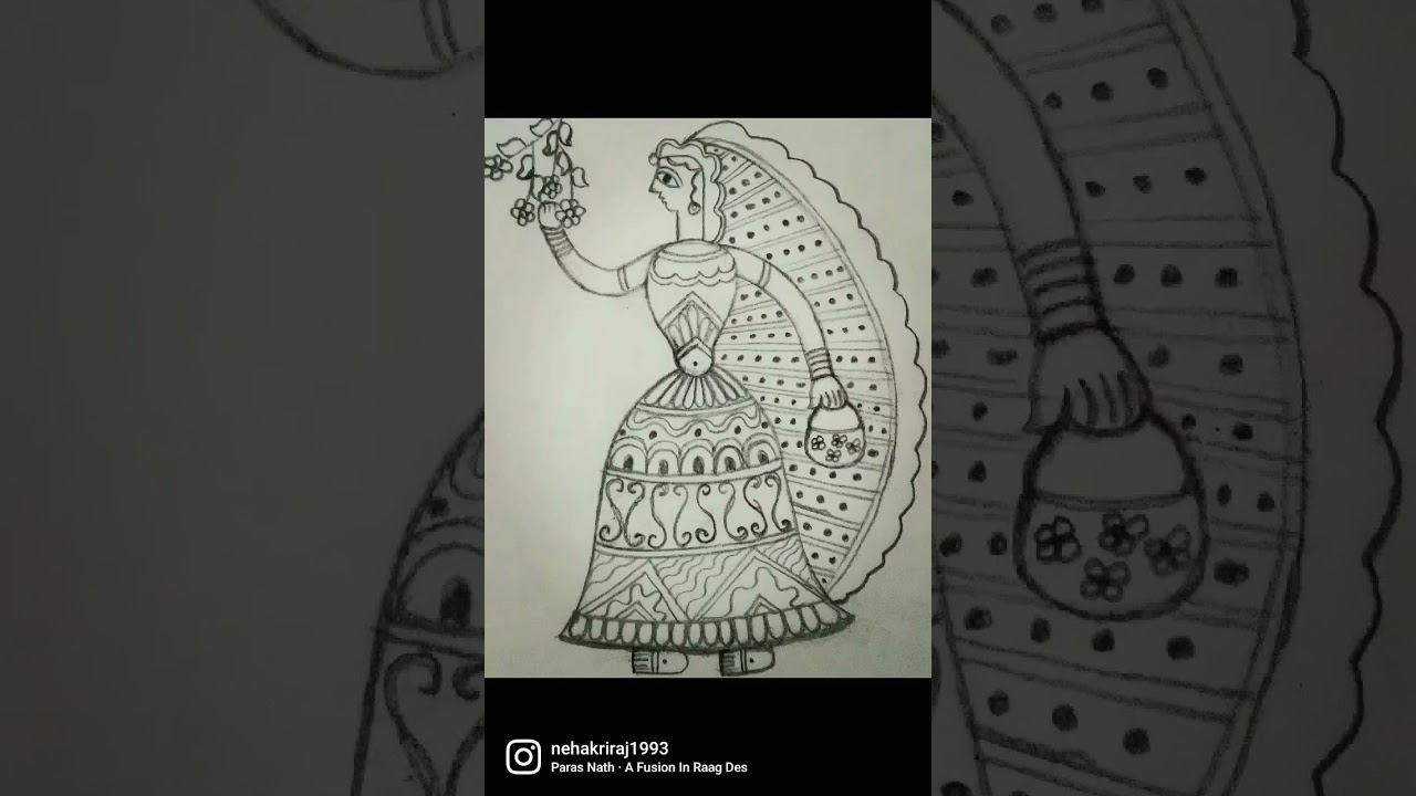 #TikuliArt #sketch of tikuli art