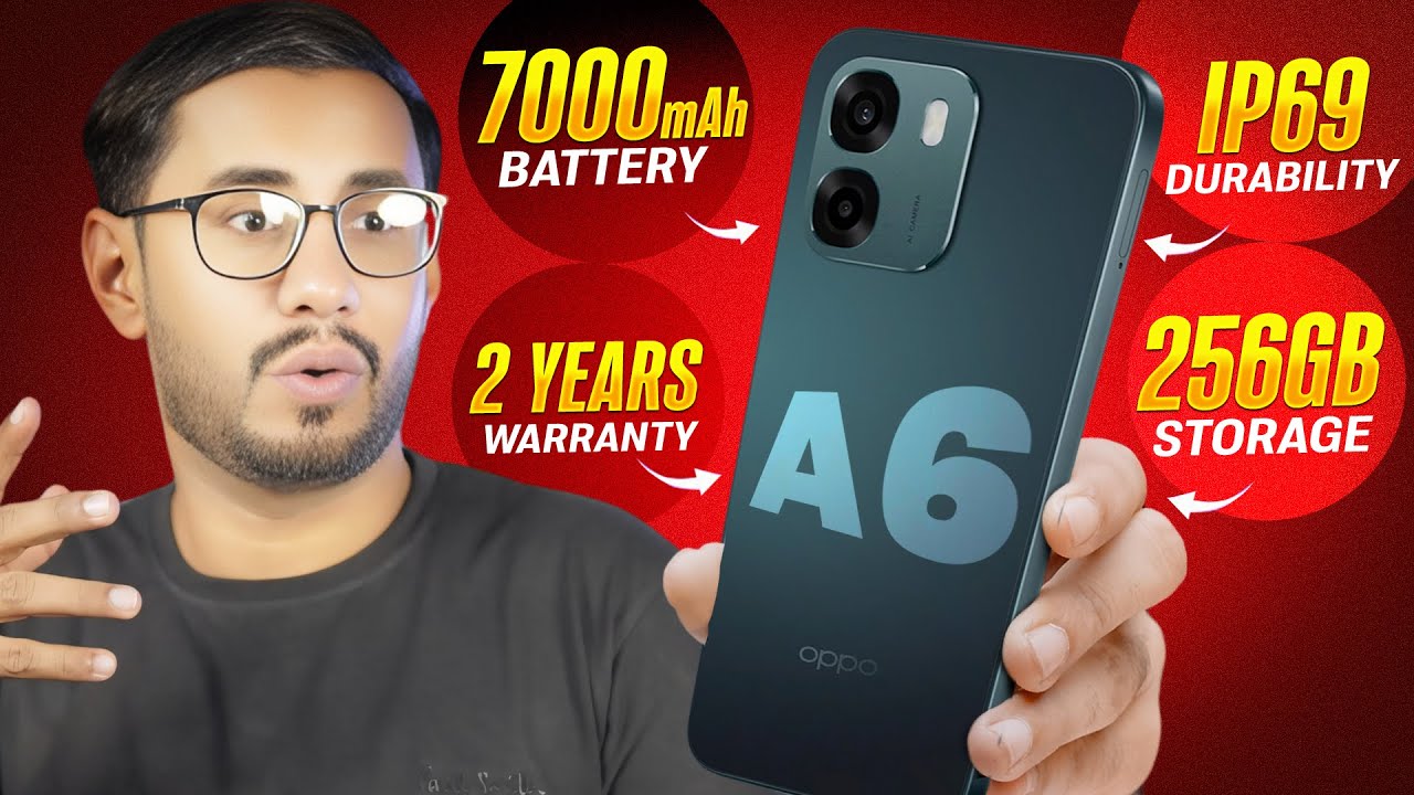 Зарядите один раз и пользуйтесь 2 дня | Распаковка и полный обзор OPPO A6 | С примерами камер