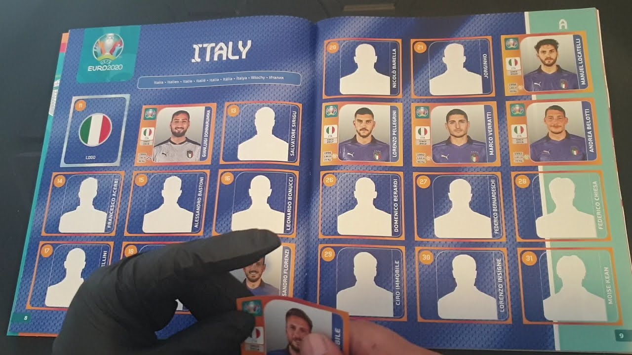 UEFA EURO 2020 Panini Sticker Album Part 3