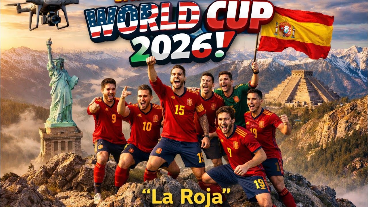 SPAIN IS READY 🔥 LA ROJA 2026 World Cup Anthem 🇪🇸 | MTV