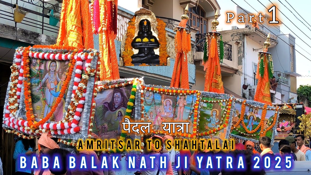 Amritsar To Shahtalai Baba Balak Nath Yatra 2025 Himachal Pardesh || Deotsidh gufa || Part 1||
