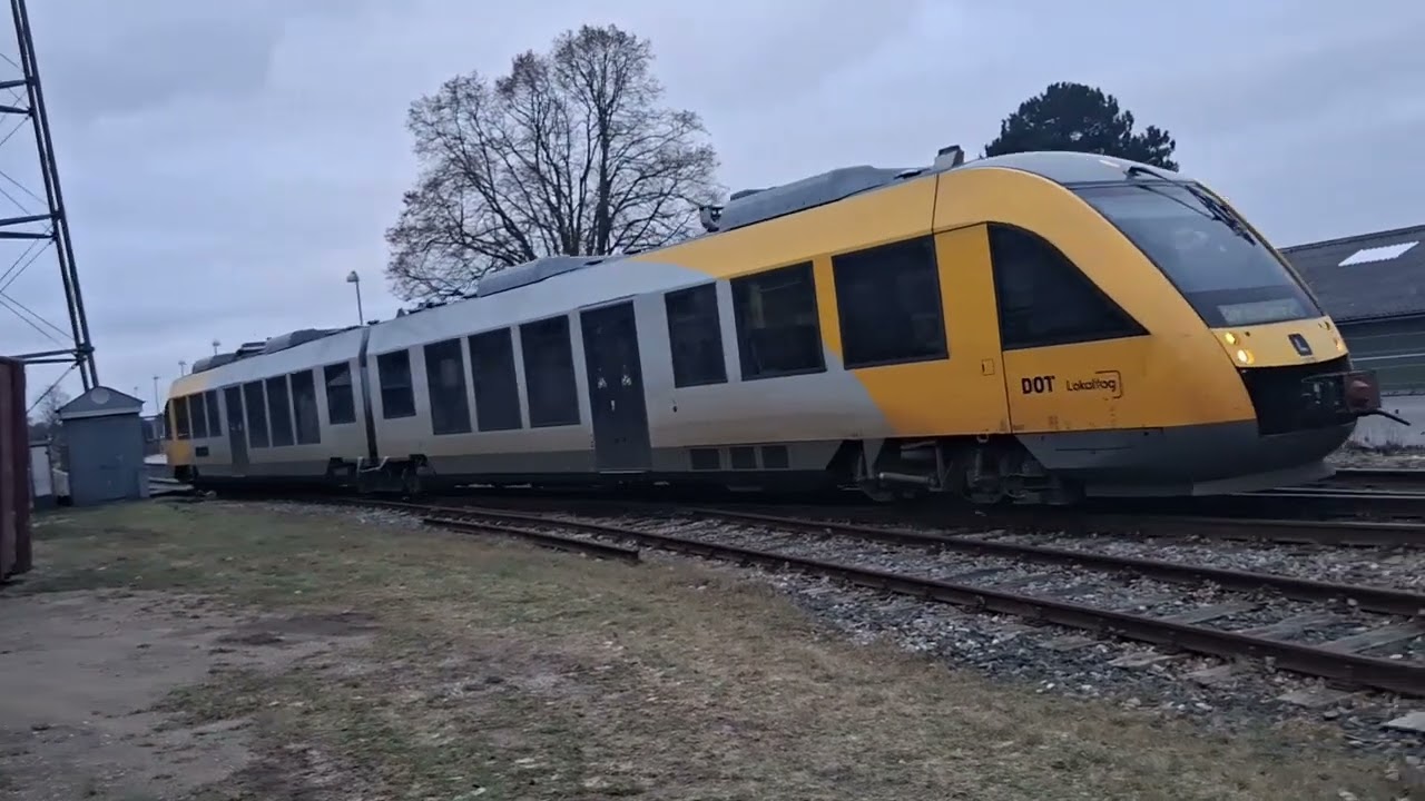 Tog ved Kregme station 